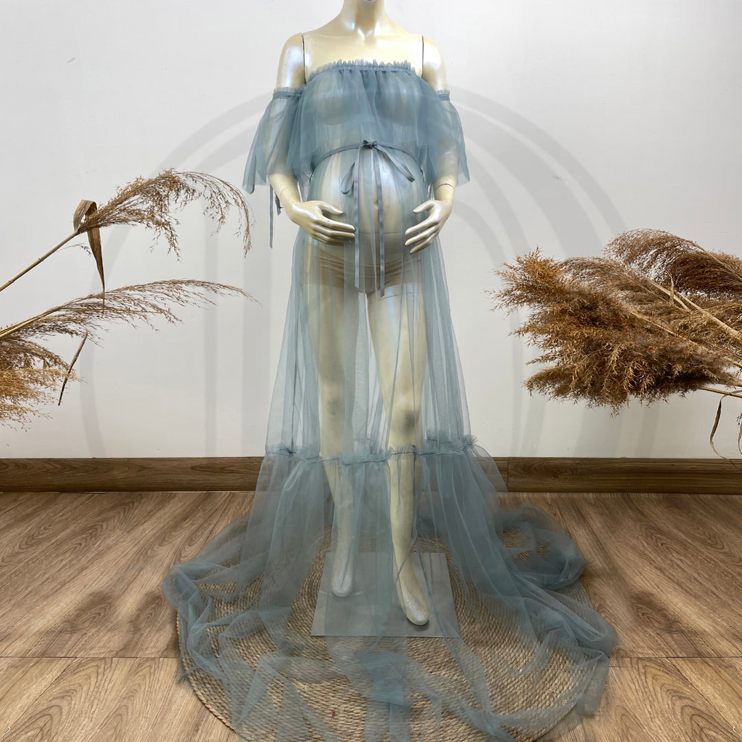 Dora Boob Tube Tulle Gown - Don&Judy Newborn&Maternity photography props