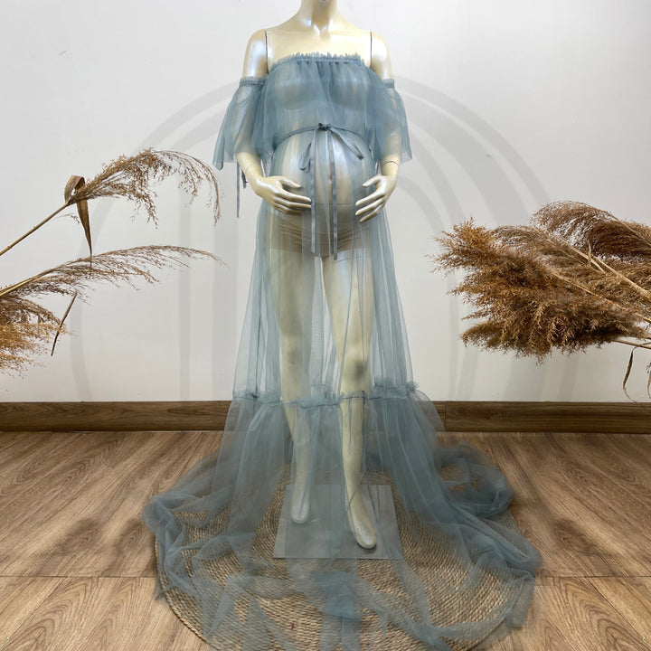 Dora Boob Tube Tulle Gown - Don&Judy Newborn&Maternity photography props