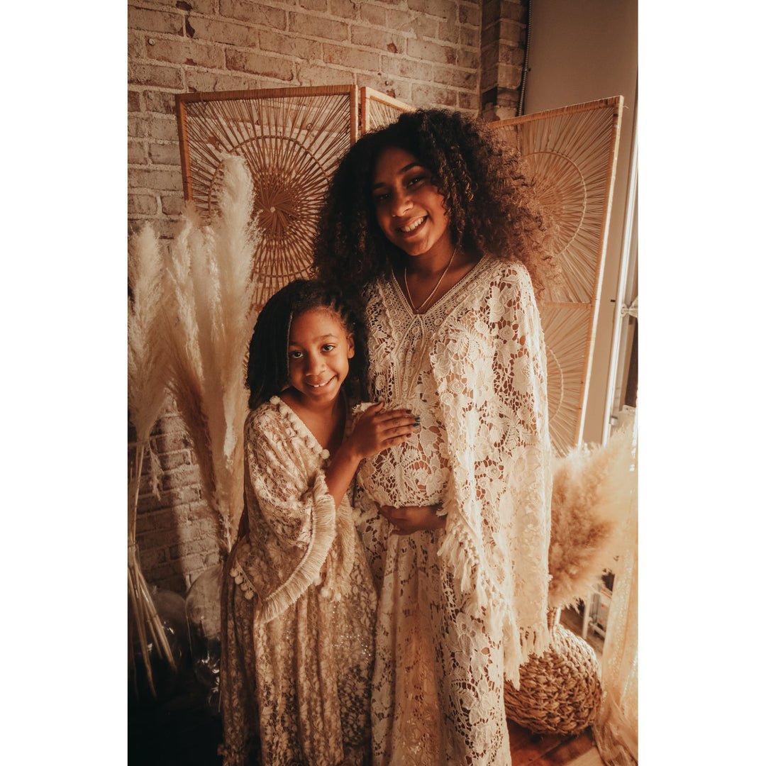 Joanna Boho Cotton Embroidery Dress