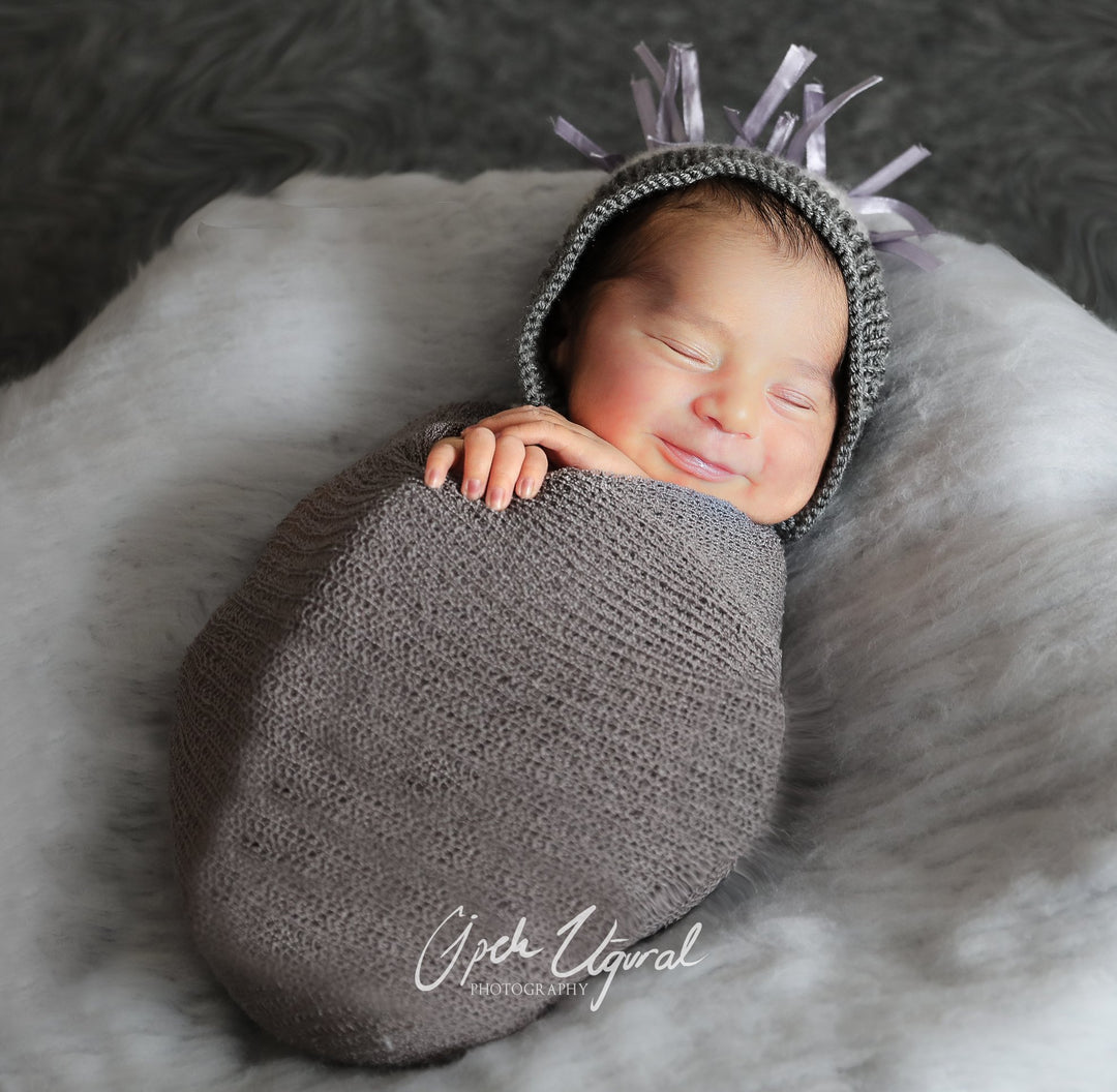 Fluffy Wool Felt Fleece Basket - Don&Judy Newborn&Maternity photography props