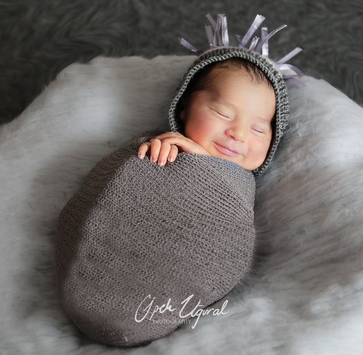 Fluffy Wool Felt Fleece Basket - Don&Judy Newborn&Maternity photography props