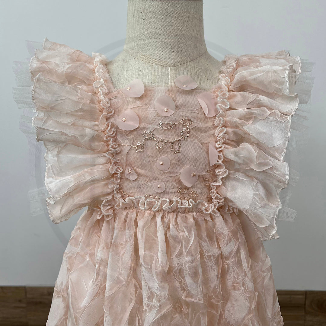 Judith White Little Girl Dress