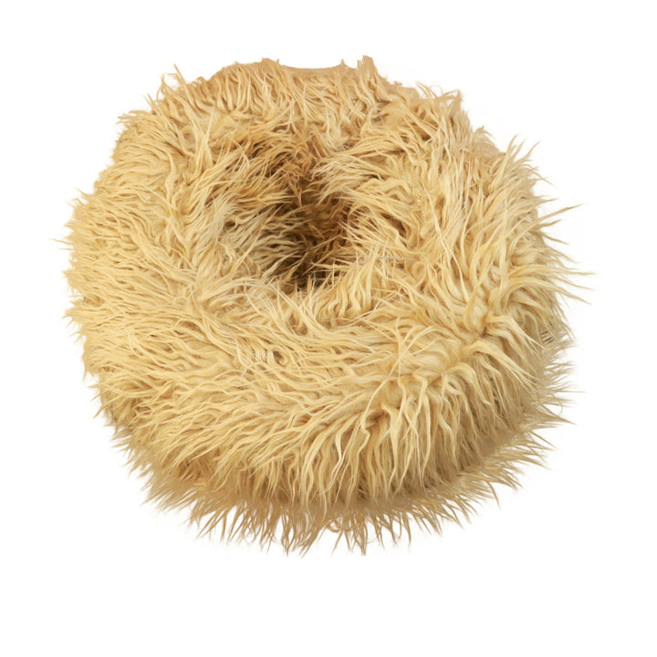 Faux Fur Posing Pillow Nest Prop for Newborn - Don&Judy Newborn&Maternity photography props