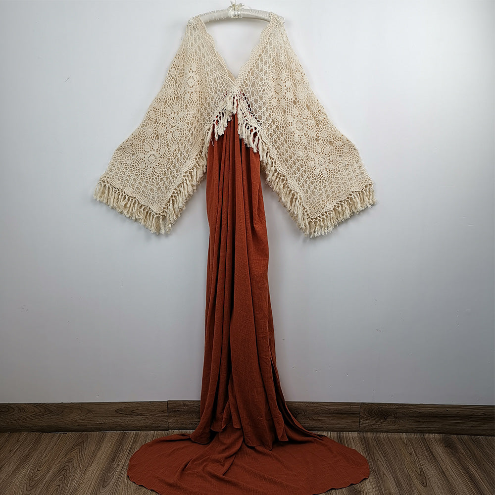 Hazel Boho Cotton Gown