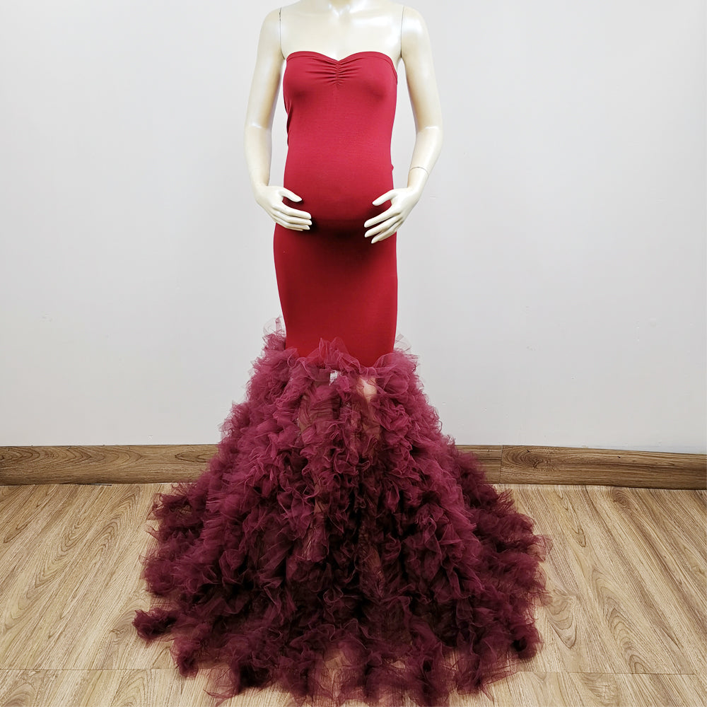 Gladys Cotton Mermaid Gown