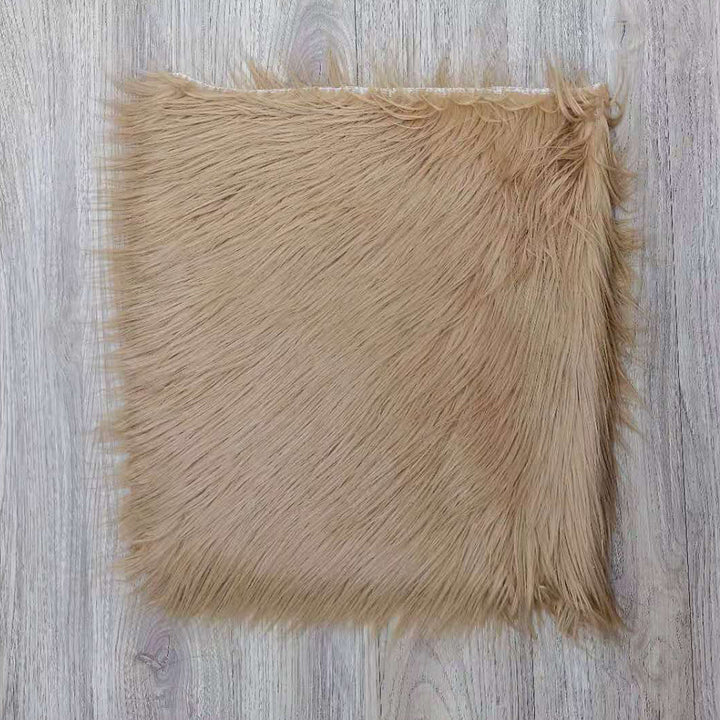 Faux Fur Newborn Blanket