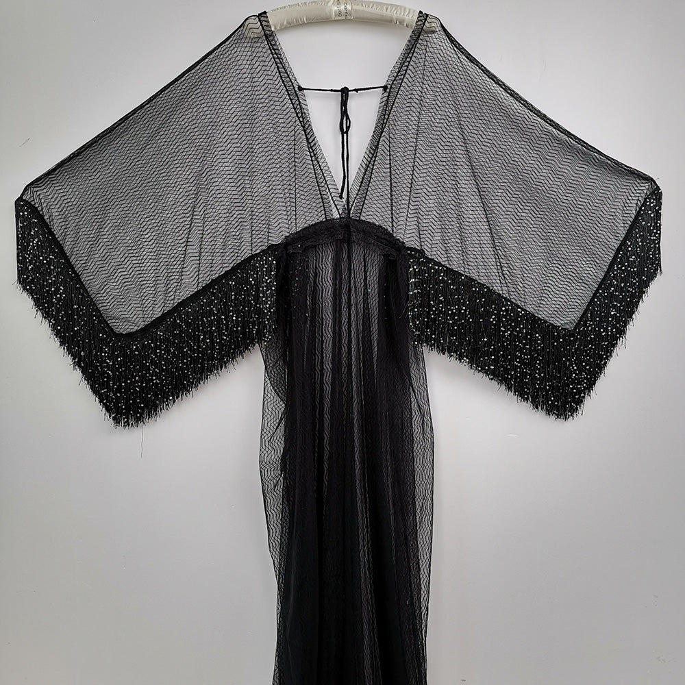 Frederica Black Tulle Gown - Don&Judy Newborn&Maternity photography props