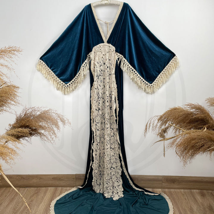 Elsie Velvet Gown - Don&Judy Newborn&Maternity photography props