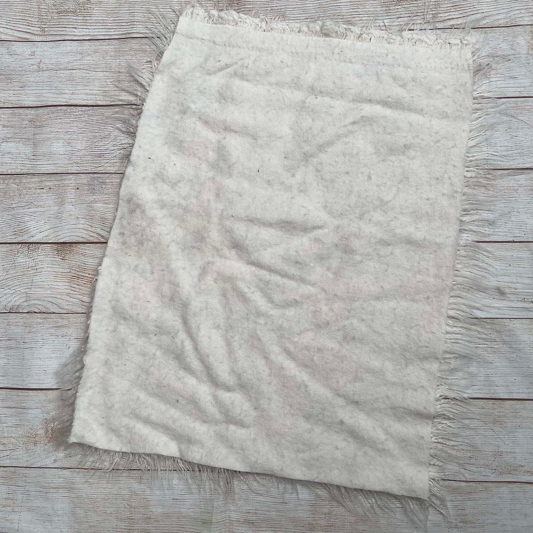 Outlet Slight Flaw Fur with Matched Wrap and Headwear Set