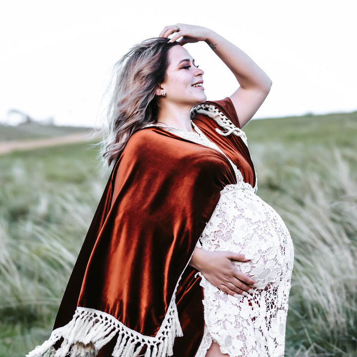 Elsie Velvet Gown - Don&Judy Newborn&Maternity photography props