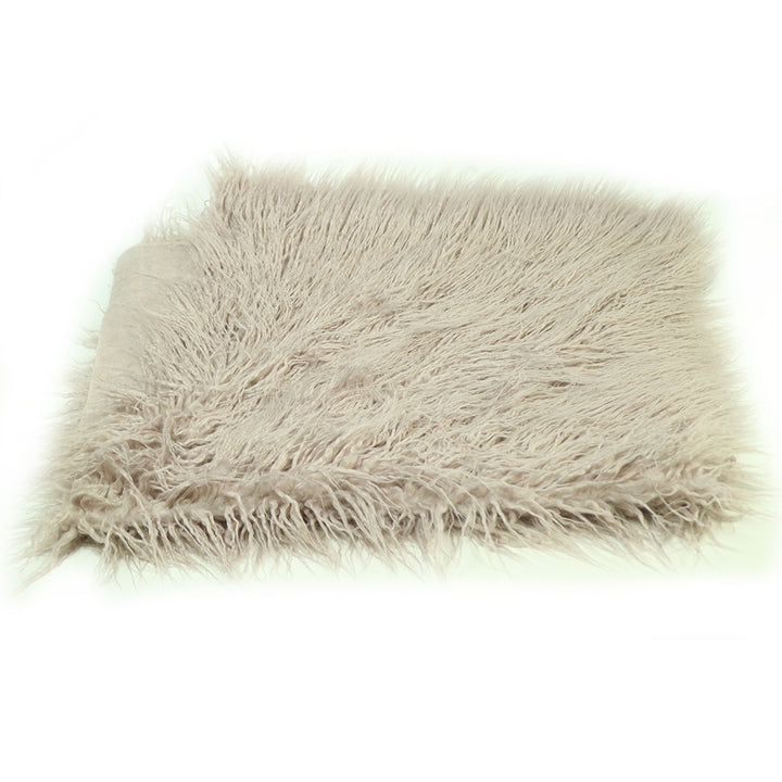 Soft Long Pile Mongolia Faux Fur Newborn Photography Props - Don&Judy Newborn&Maternity photography props