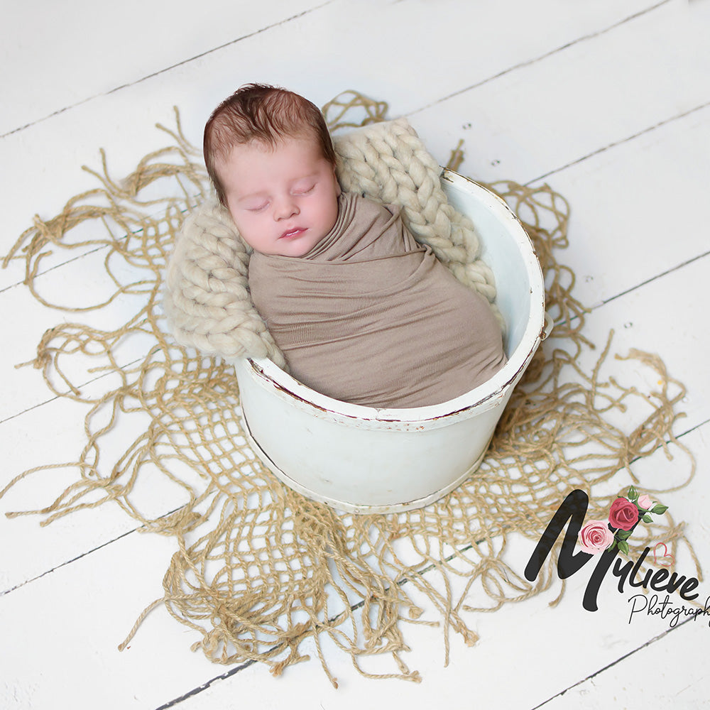 80*80CM Jute Blanket - Don&Judy Newborn&Maternity photography props