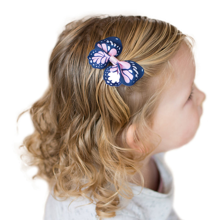 Little Girl Photo Props Baby Girl Bowknot Clip Colorful Butterfly Clip for Baby Girl 5pcs/lot - Don&Judy Newborn&Maternity photography props