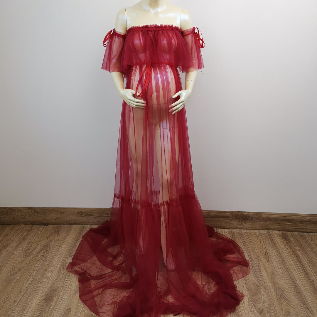 Dora Boob Tube Tulle Gown - Don&Judy Newborn&Maternity photography props