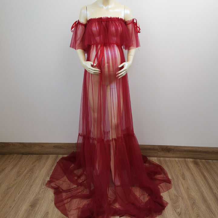 Dora Boob Tube Tulle Gown - Don&Judy Newborn&Maternity photography props