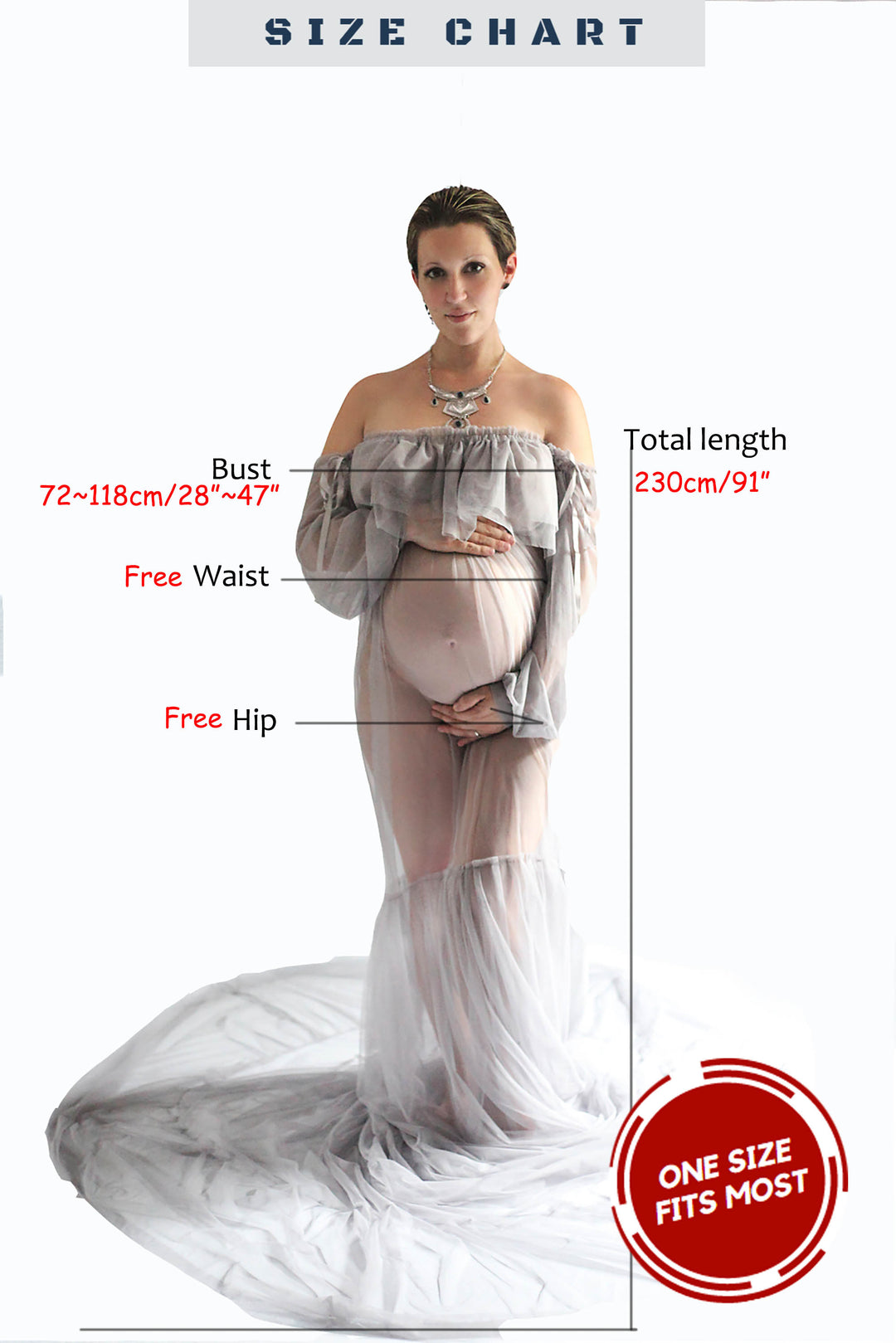 Grey Tulle Boob Tube Dress