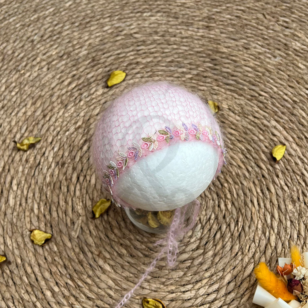 Mohair Colorful Bonnet