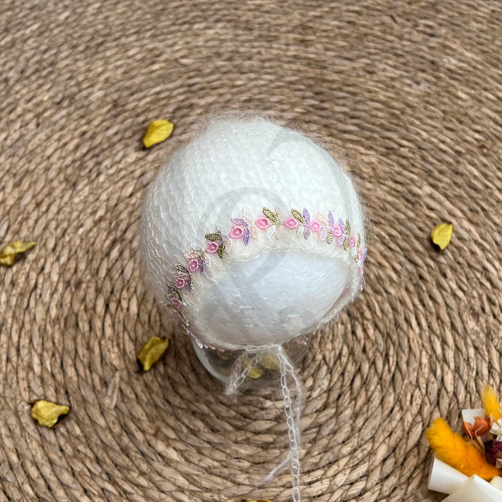 Mohair Colorful Bonnet