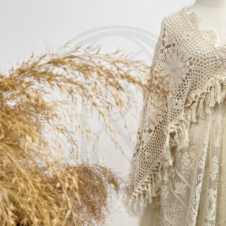 Isabel Lace + Cotton Gown