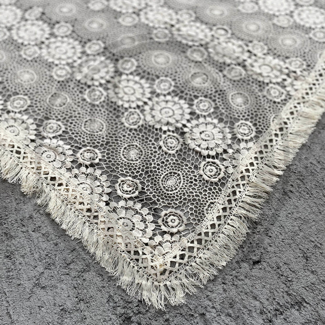 Cotton Embroidery Backdrop - Don&Judy Newborn&Maternity photography props