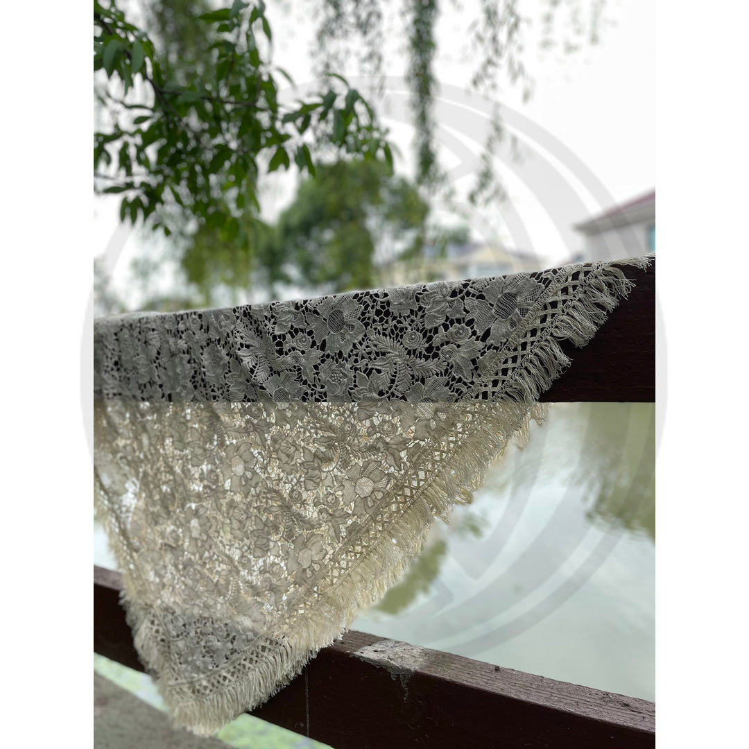 Cotton Embroidery Backdrop - Don&Judy Newborn&Maternity photography props