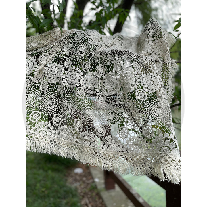 Cotton Embroidery Backdrop - Don&Judy Newborn&Maternity photography props