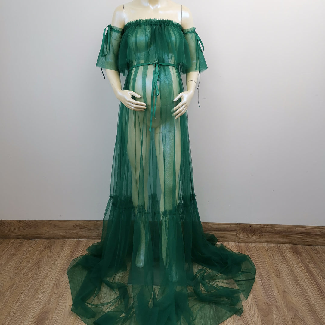 Dora Boob Tube Tulle Gown - Don&Judy Newborn&Maternity photography props