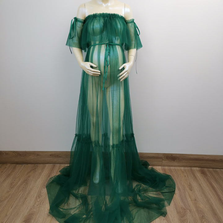 Dora Boob Tube Tulle Gown - Don&Judy Newborn&Maternity photography props