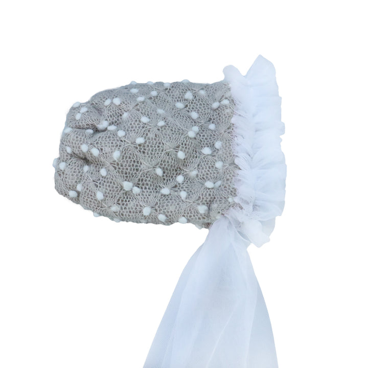 Newborn Floral Bonnet